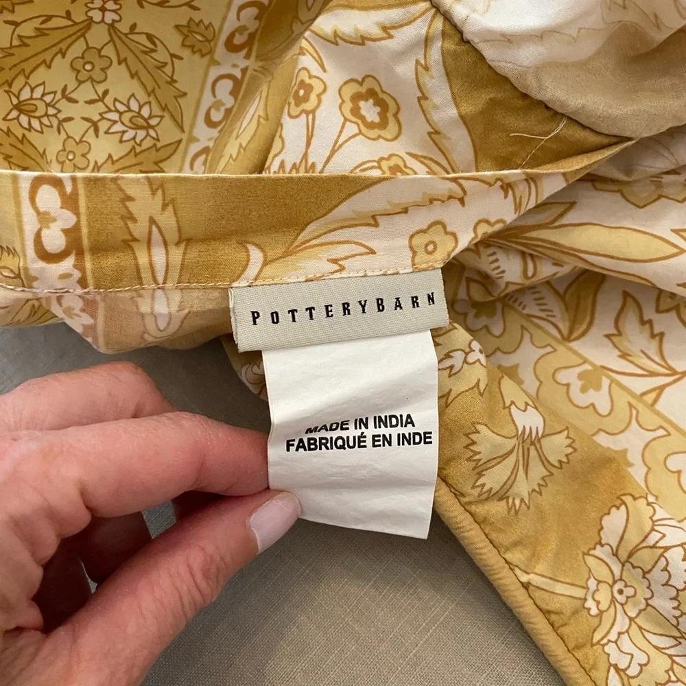 Pottery Barn Euro Shams Pair